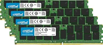Crucial Technology 64GB (4X 16GB) 288-Pin RDIMM DDR4 (PC4